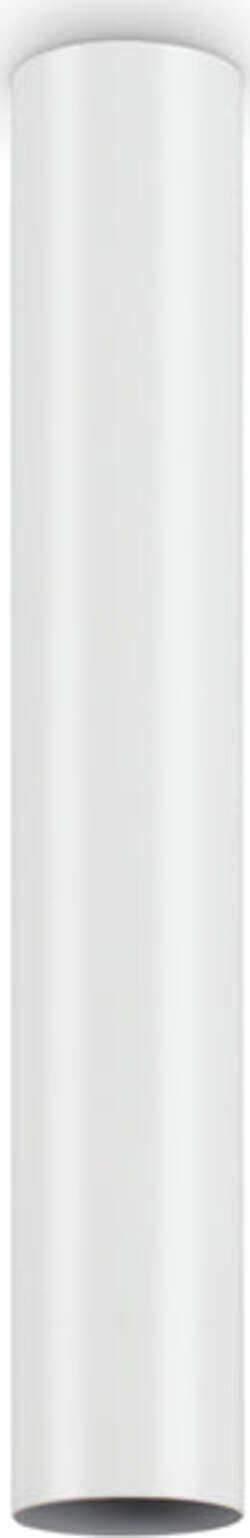 Plafoniera-Moderna-Look-Metallo-Bianco-1-Luce-7W-3000K-Luce-Calda-H40Cm