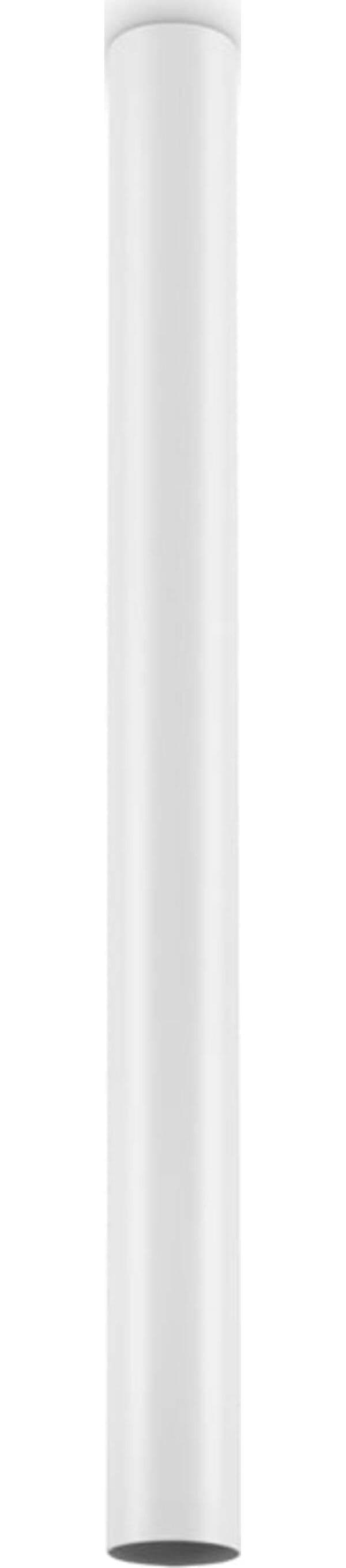 Plafoniera-Moderna-Look-Metallo-Bianco-1-Luce-7W-3000K-Luce-Calda-H75Cm