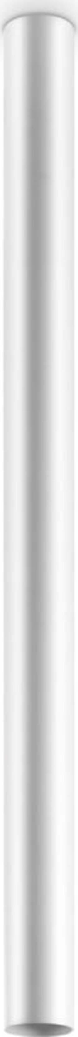 Plafoniera-Moderna-Look-Metallo-Bianco-1-Luce-7W-3000K-Luce-Calda-H95Cm