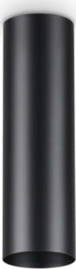 Plafoniera-Moderna-Look-Metallo-Nero-1-Luce-7W-3000K-Luce-Calda-H20Cm