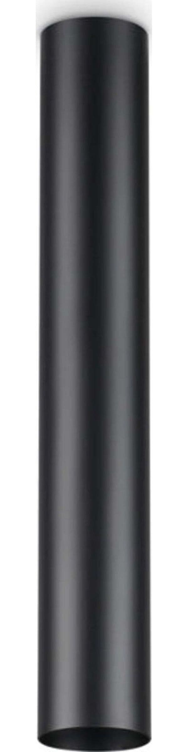 Plafoniera-Moderna-Look-Metallo-Nero-1-Luce-7W-3000K-Luce-Calda-H40Cm