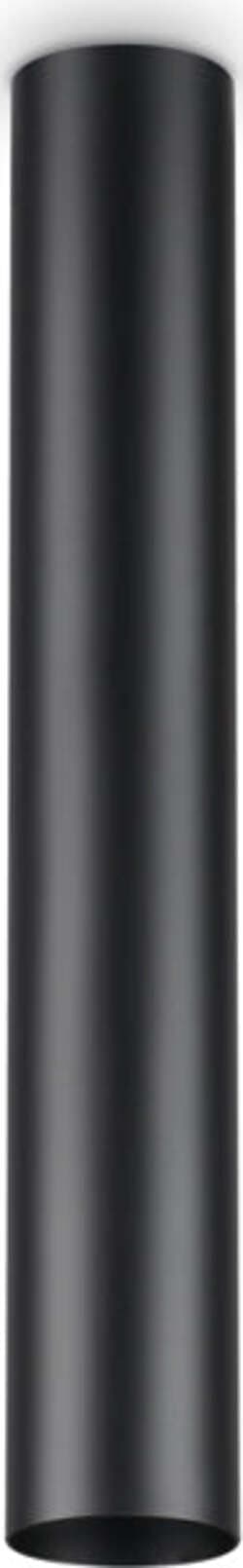 Plafoniera-Moderna-Look-Metallo-Nero-1-Luce-7W-3000K-Luce-Calda-H40Cm