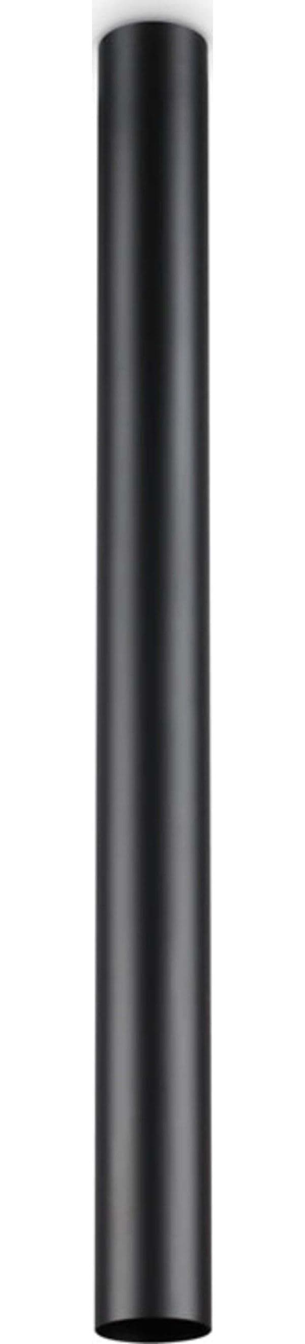 Plafoniera-Moderna-Look-Metallo-Nero-1-Luce-7W-3000K-Luce-Calda-H75Cm