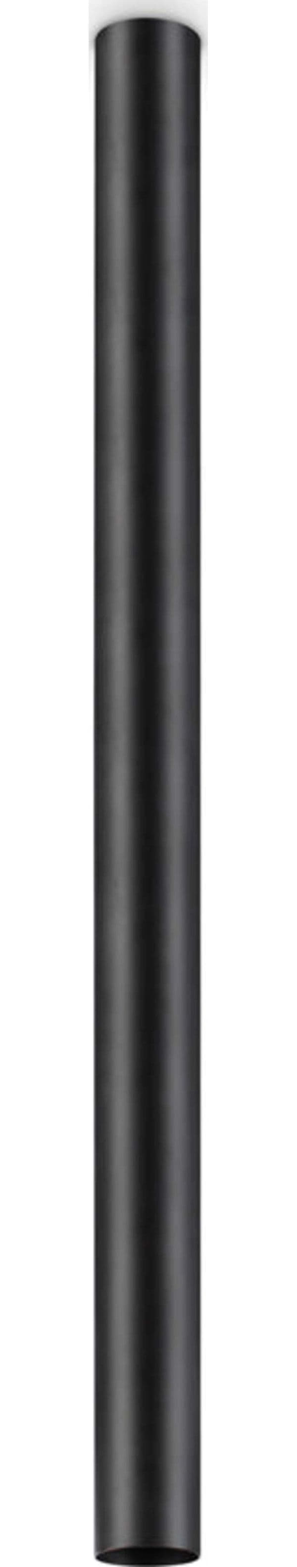 Plafoniera-Moderna-Look-Metallo-Nero-1-Luce-7W-3000K-Luce-Calda-H95Cm
