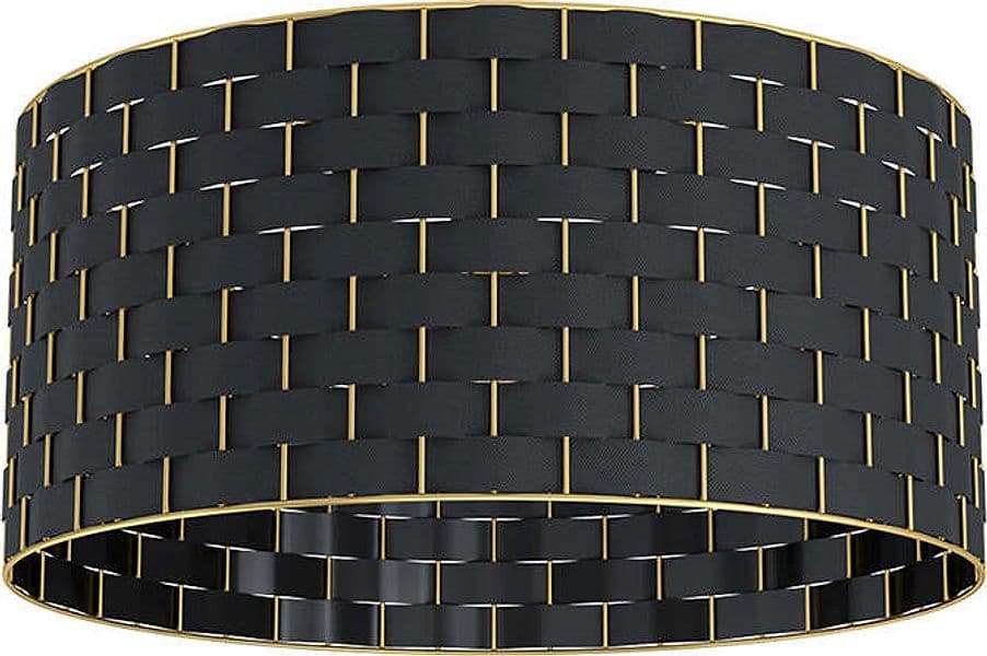 Plafoniera-Moderna-Marasales-1-Luce-Acciaio-Nero