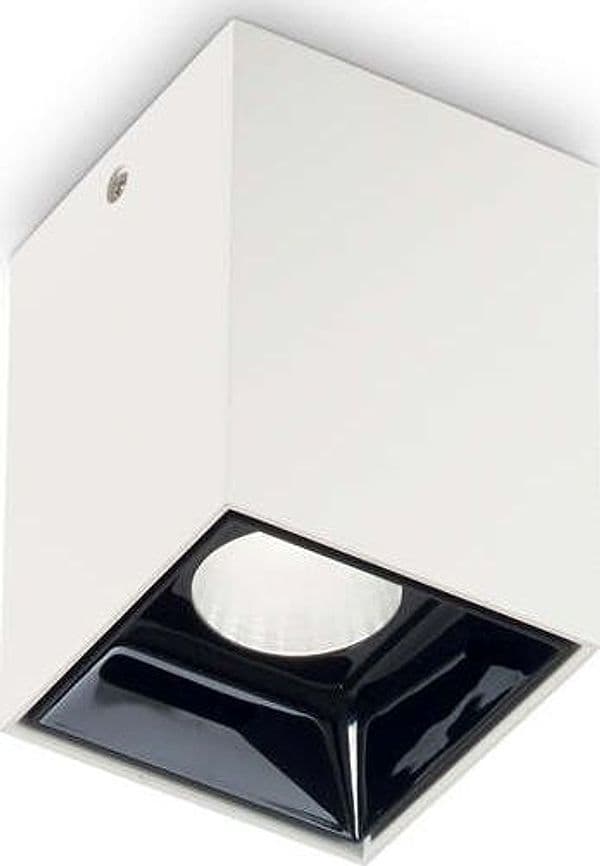 Plafoniera-Moderna-Nitro-Alluminio-Bianco-Led-10W-3000K-Luce-Calda