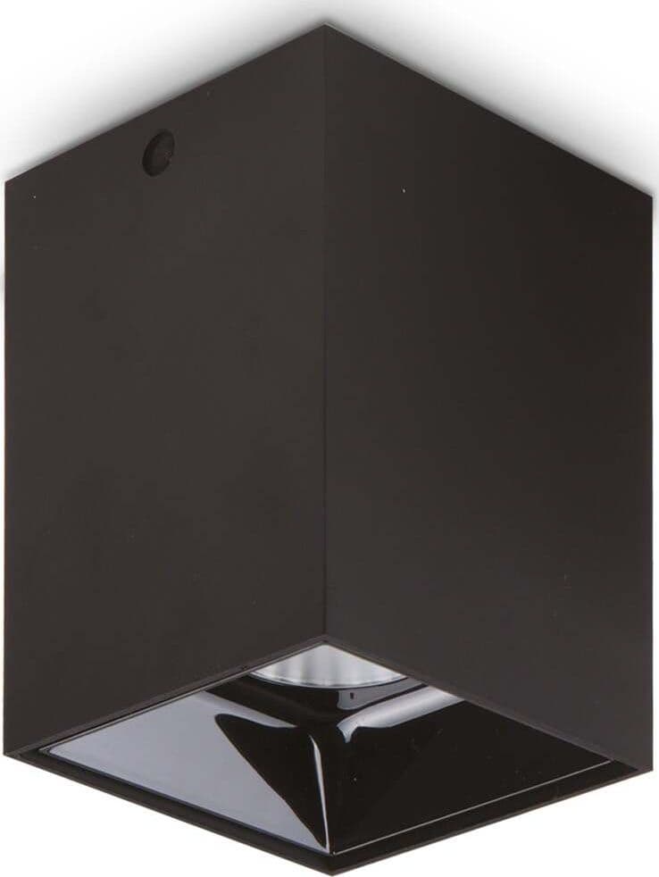 Plafoniera-Moderna-Nitro-Alluminio-Nero-Led-Integrato-25W-3000K-Ip20