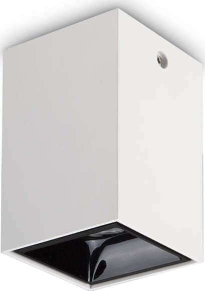 Plafoniera-Moderna-Nitro-Square-Alluminio-Bianco-Led-15W-3000K-Luce-Calda