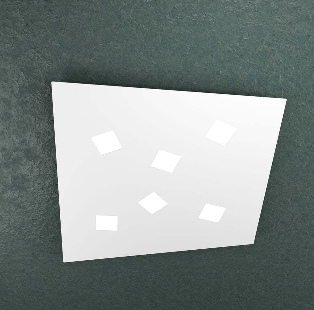 Plafoniera-Moderna-Note-Metallo-Bianco-6-Luci-Gx53-73Cm