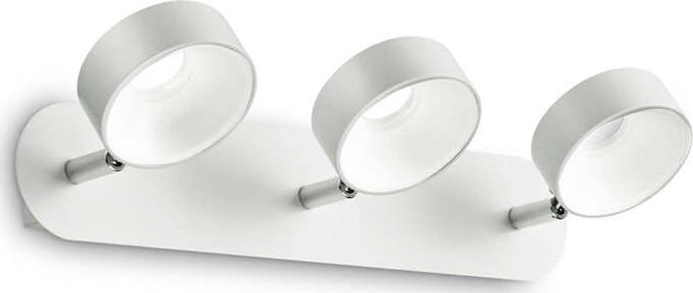 Plafoniera-Moderna-Oby-Metallo-Bianco-3-Luci-18W-3000K-Luce-Calda