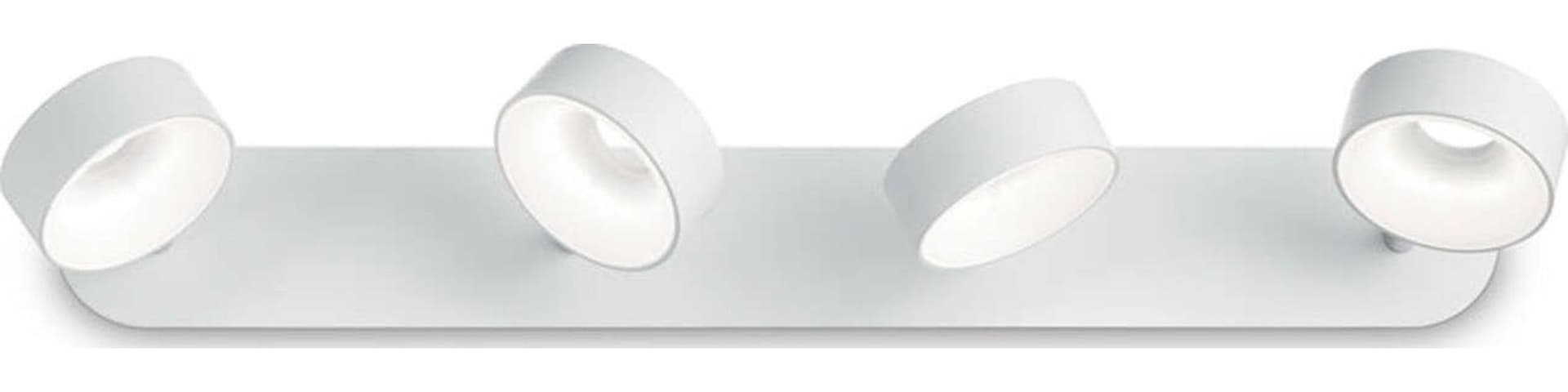 Plafoniera-Moderna-Oby-Metallo-Bianco-4-Luci-24W-3000K-Luce-Calda