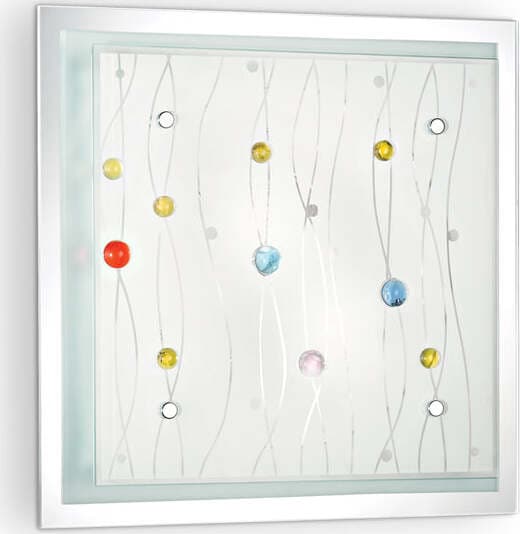 Plafoniera-Moderna-Ocean-Metallo-Multicolor-2-Luci-E27