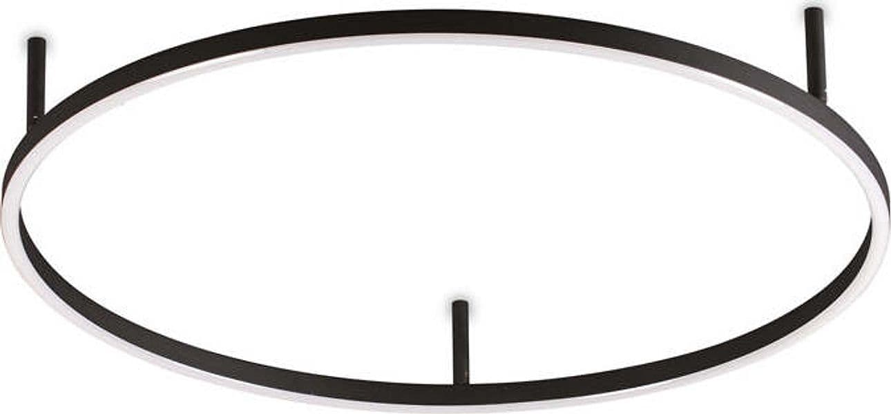 Plafoniera-Moderna-Oracle-Alluminio-Materie-Plastiche-Nero-Led-38W-3000K