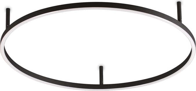 Plafoniera-Moderna-Oracle-Alluminio-Materie-Plastiche-Nero-Led-38W-3000K