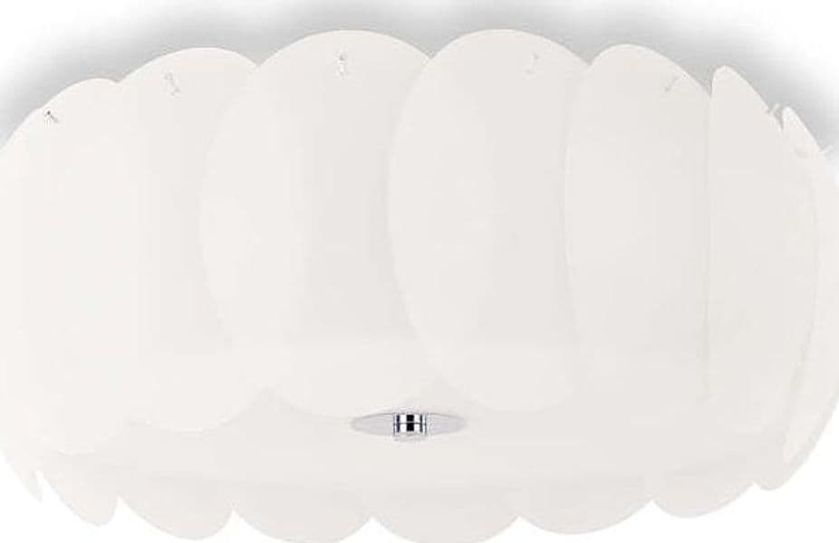 Plafoniera-Moderna-Ovalino-Vetro-Bianco-8-Luci-E27