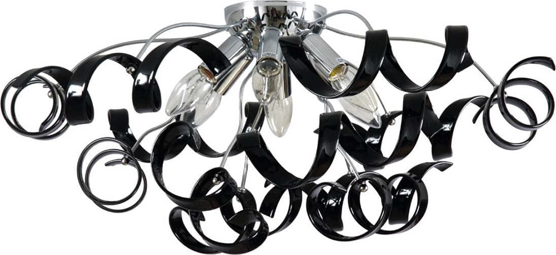 Plafoniera-moderna-Padana-Lampadari-TRUDY-273-PLM-E14-LED-vetro-lampada-soffitto