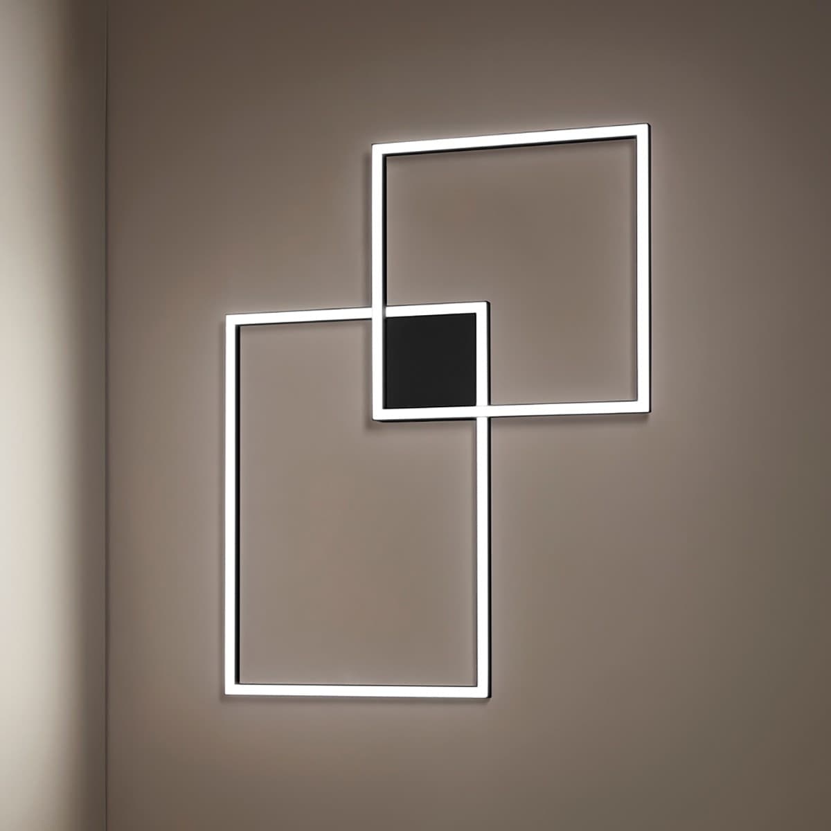 Plafoniera-moderna-Perenz-CROSS-6596-N-CT-LED-lampada-soffitto-parete-bianco-dinamico