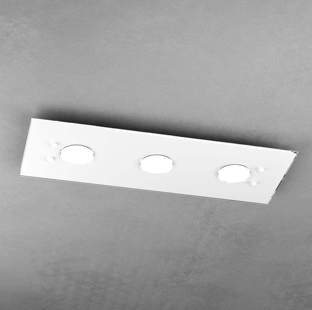 Plafoniera-Moderna-Rettangolare-Path-Vetro-Bianco-3-Luci-Gx53