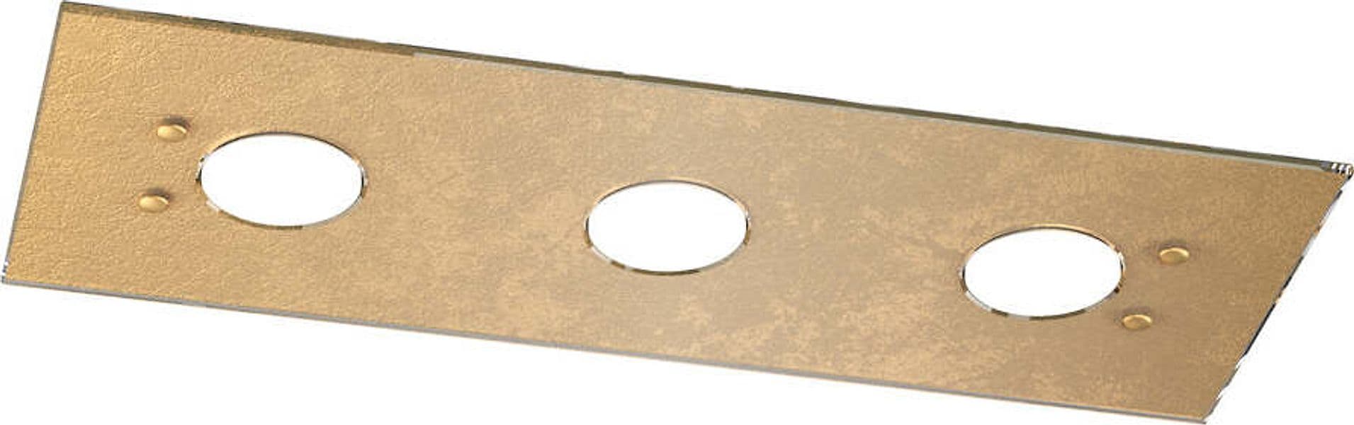 Plafoniera-Moderna-Rettangolare-Path-Vetro-Foglia-Oro-3-Luci-Gx53
