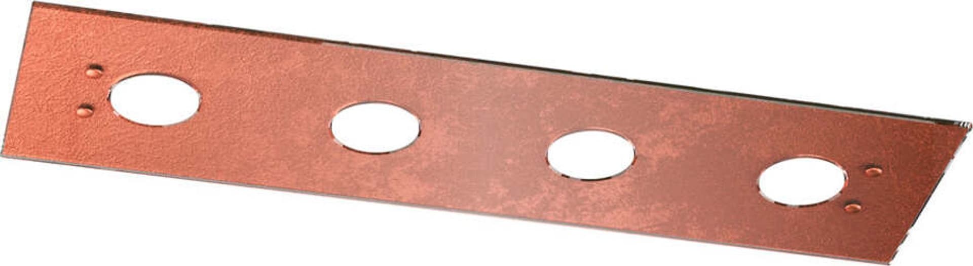 Plafoniera-Moderna-Rettangolare-Path-Vetro-Foglia-Rame-4-Luci-Gx53