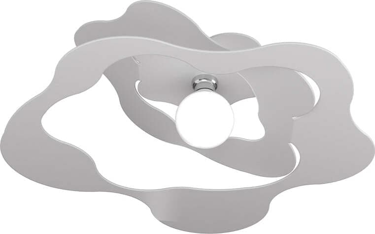 Plafoniera-Moderna-Ripples-Metallo-Bianco-1-Luce-E27-D.70Cm