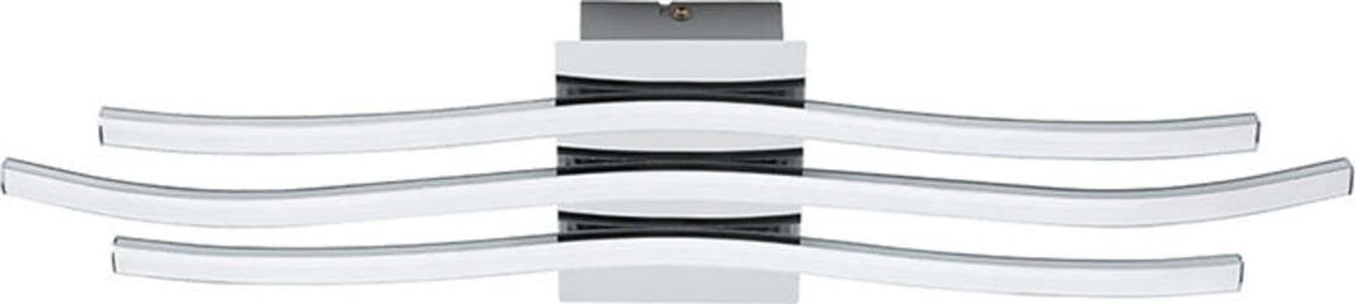 Plafoniera-Moderna-Roncade-Led-Alluminio-Cromo-H4,5Cm