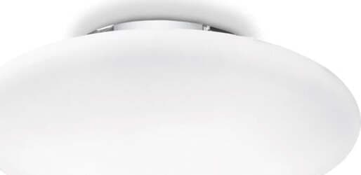 Plafoniera-Moderna-Smarties-Vetro-Bianco-1-Luce-E27
