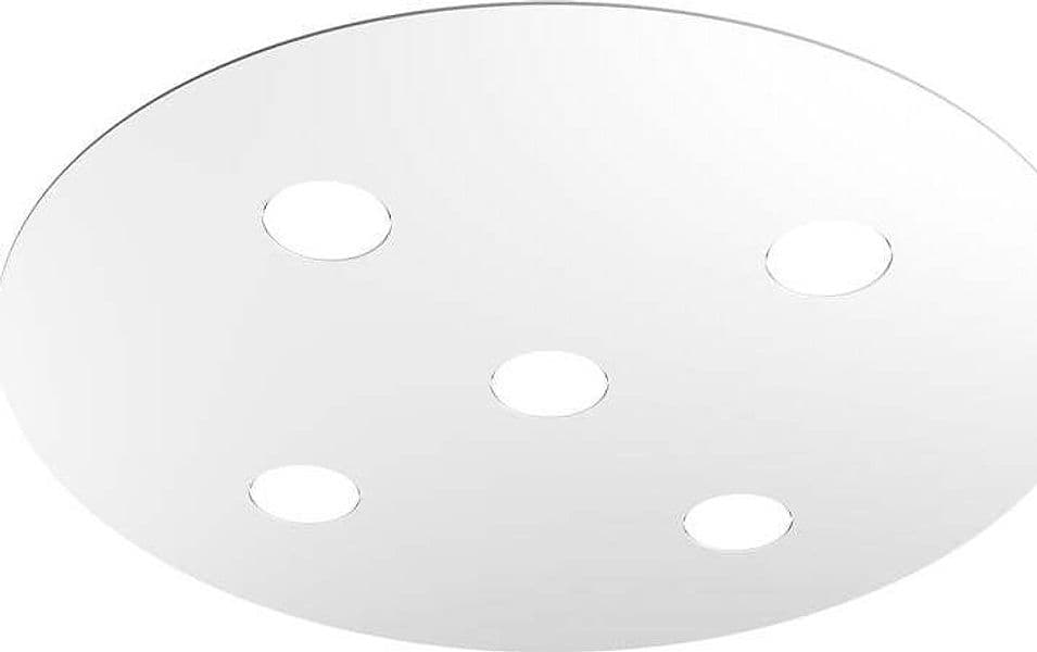 Plafoniera-Moderna-Tonda-Cloud-Metallo-Bianco-5-Luci-Gx53