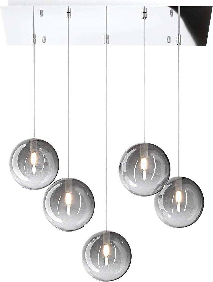Plafoniera-moderna-Top-Light-ECLIPSE-1184-CR-S5-R-FU-G9-LED-vetro-lampada-soffitto