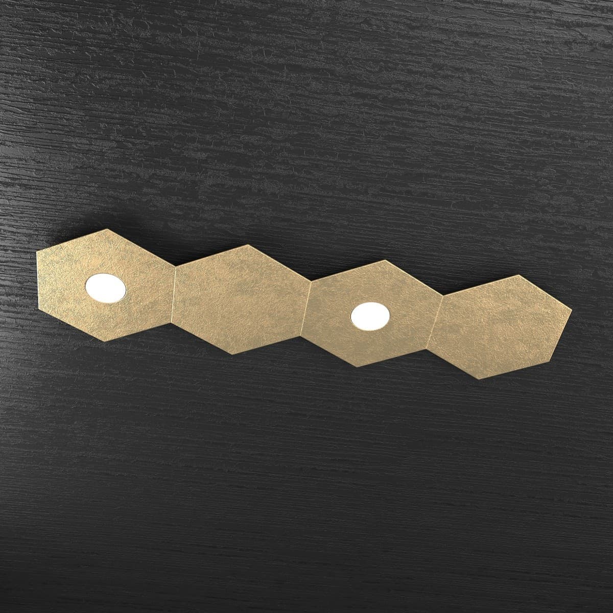 Plafoniera-moderna-Top-Light-HEXAGON-1142-2L2D-A1-GX53-LED-metallo-lampada-parete-soffitto