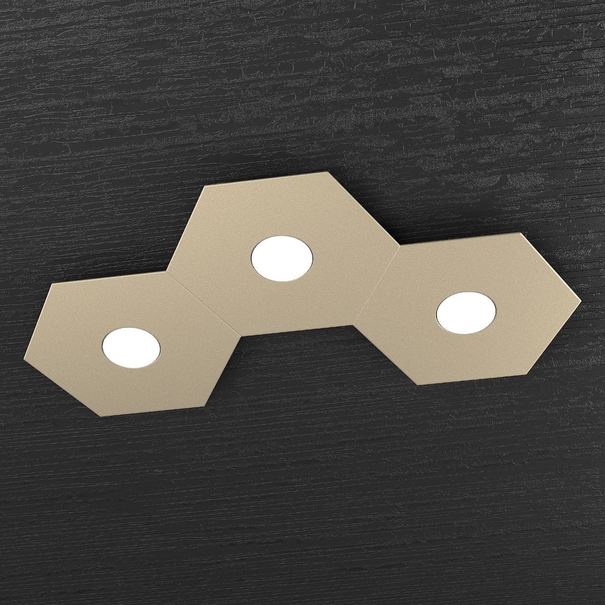 Plafoniera-moderna-Top-Light-HEXAGON-1142-3L-A2-GX53-LED-metallo-lampada-parete-soffitto