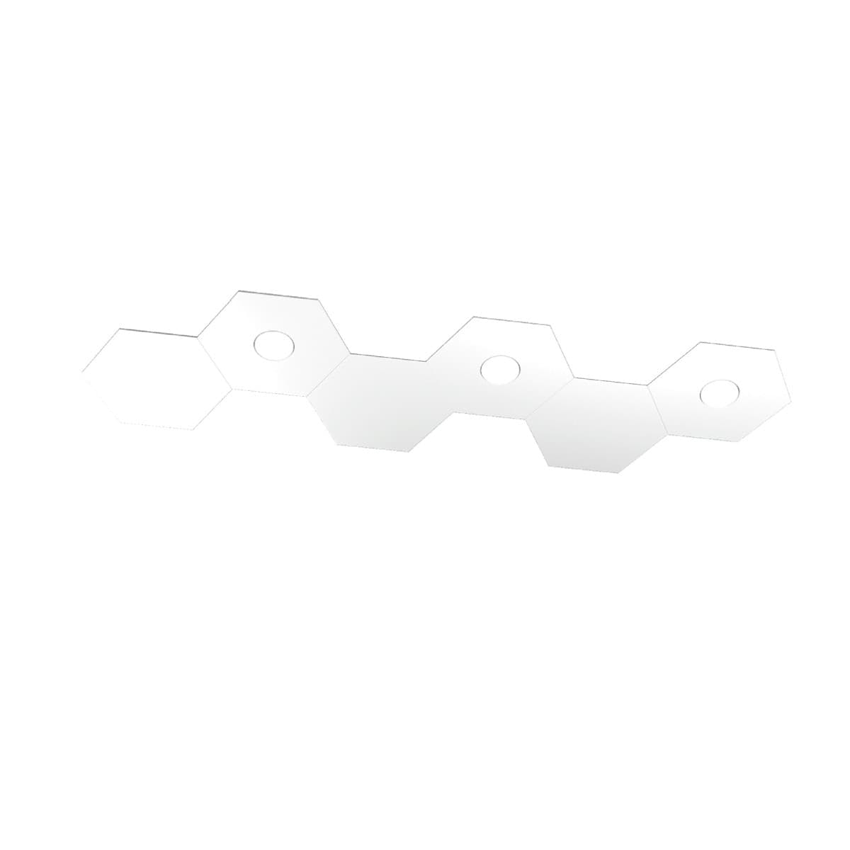 Plafoniera-moderna-Top-Light-HEXAGON-1142-3L3D-A5-GX53-LED-metallo-lampada-parete-soffitto