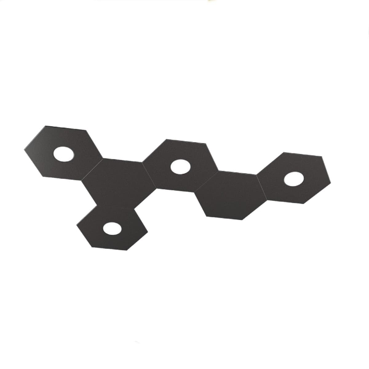 Plafoniera-moderna-Top-Light-HEXAGON-1142-4L2D-GX53-LED-metallo-lampada-parete-soffitto