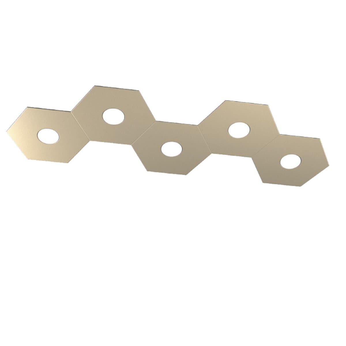 Plafoniera-moderna-Top-Light-HEXAGON-1142-5L-A2-GX53-LED-metallo-lampada-parete-soffitto