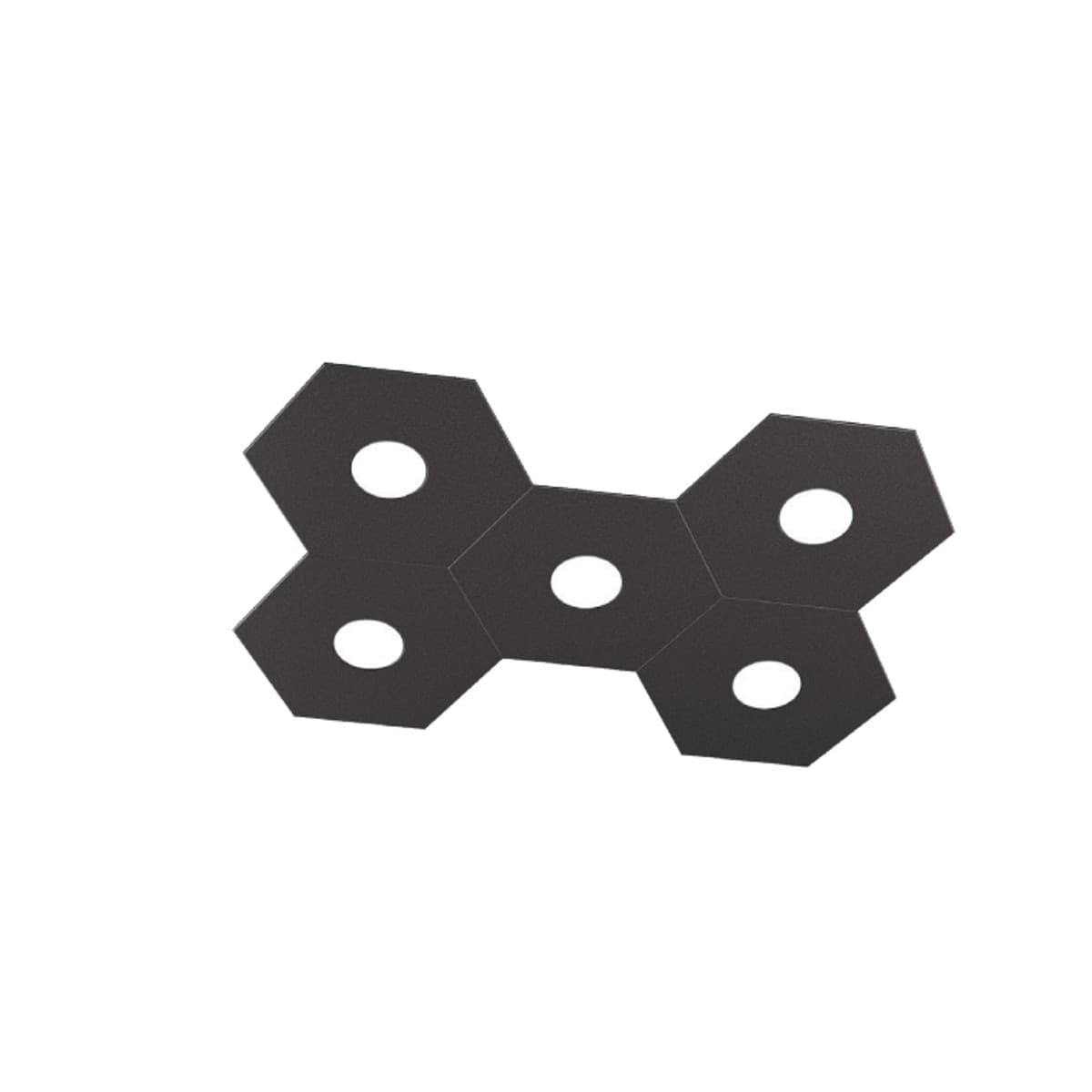 Plafoniera-moderna-Top-Light-HEXAGON-1142-5L-A3-GX53-LED-metallo-lampada-parete-soffitto