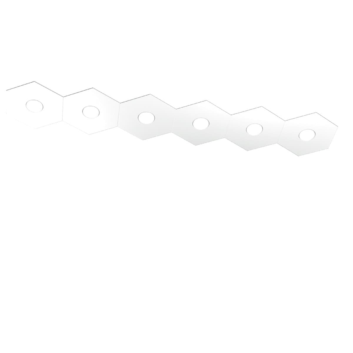 Plafoniera-moderna-Top-Light-HEXAGON-1142-6L-A1-GX53-LED-metallo-lampada-parete-soffitto