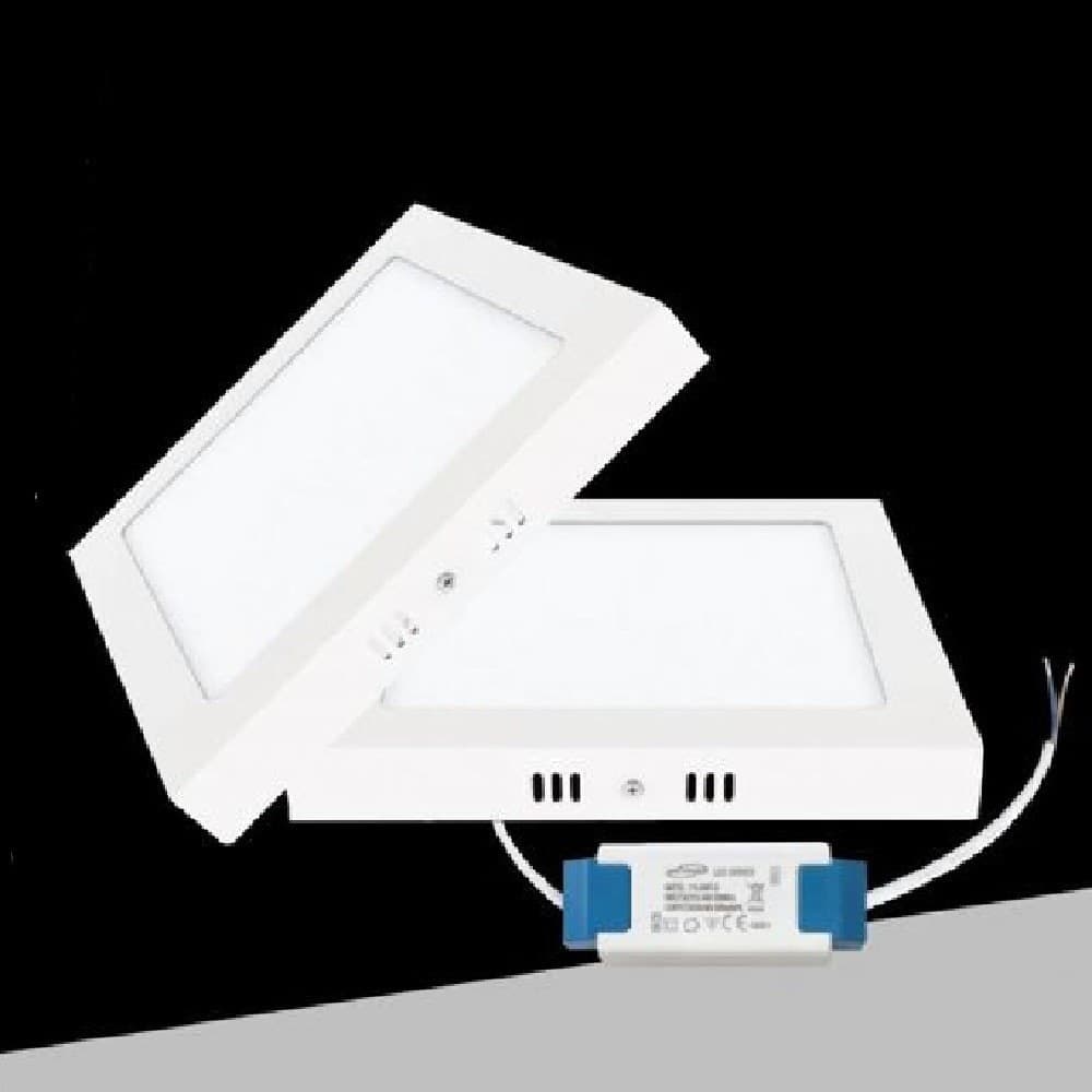 PLAFONIERA PANNELLO LED 12 WATT QUADRATO CCT TRE COLORAZIONE DI LUCE P170B-Q3C in Plafoniere Trade Shop italia - Napoli, commercioVirtuoso.it