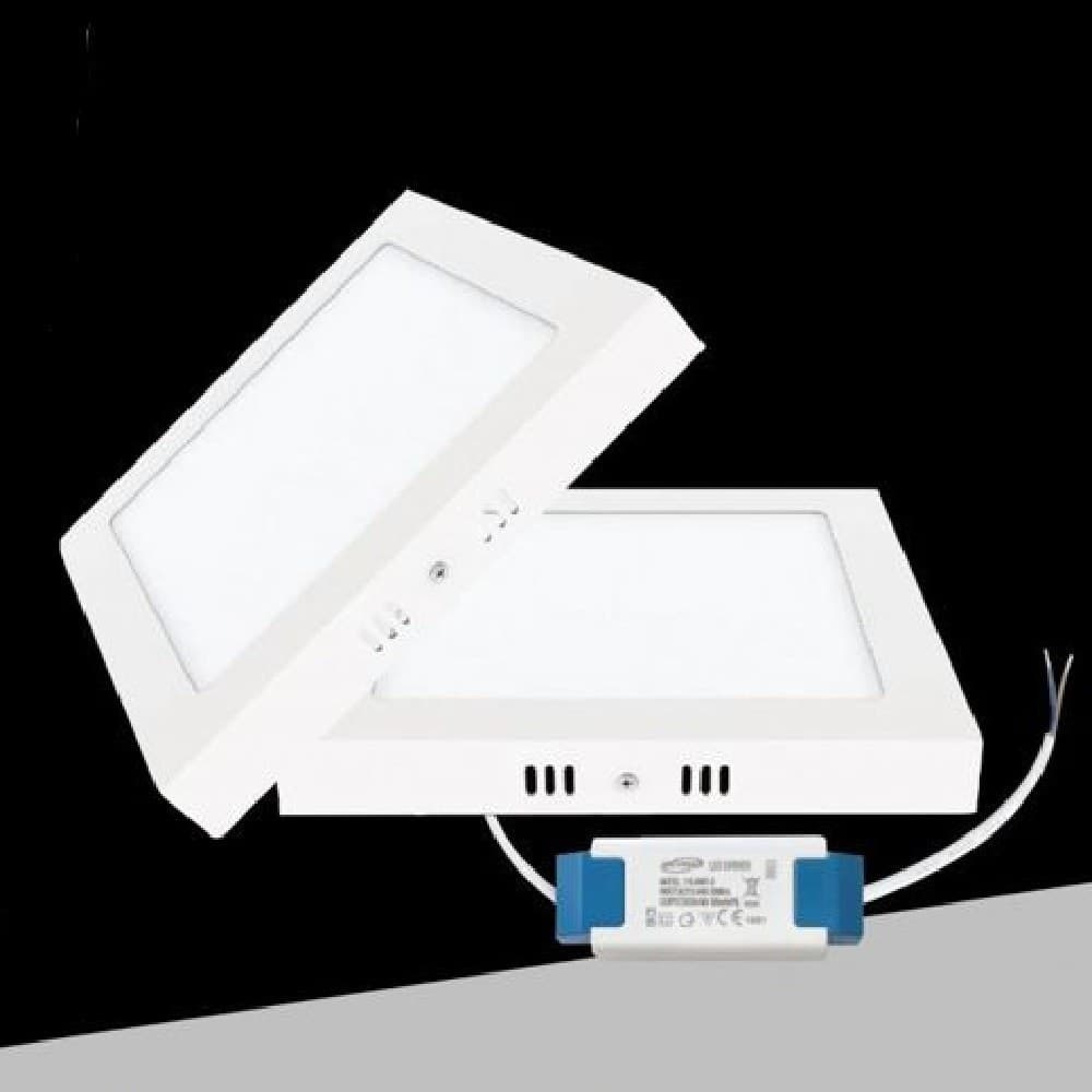 PLAFONIERA PANNELLO LED 24 WATT QUADRATO CCT TRE COLORAZIONE DI LUCE P300B-Q3C in Plafoniere Trade Shop italia - Napoli, commercioVirtuoso.it