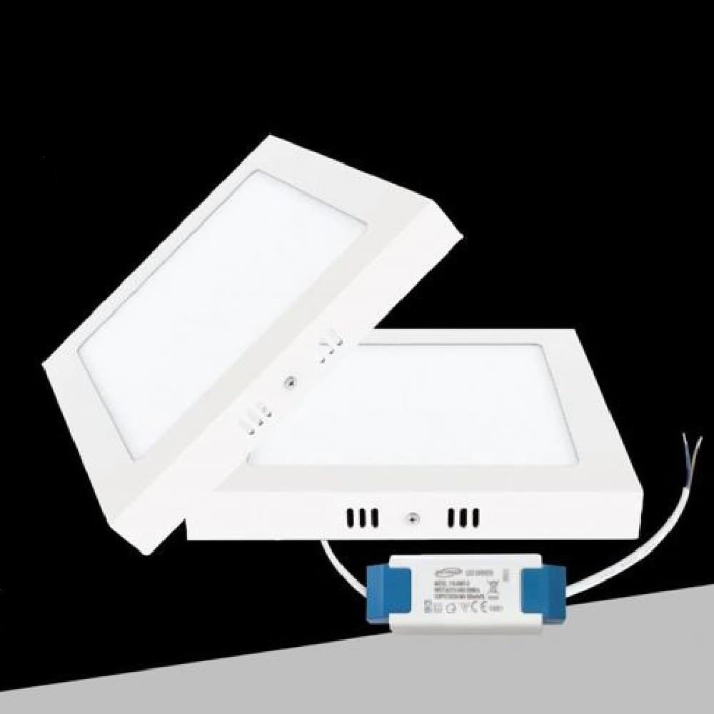 PLAFONIERA PANNELLO LED QUADRATO 18 WATT CCT TRE COLORAZIONE DI LUCE P225B-Q3C in Faretti da soffitto Trade Shop italia - Napoli, commercioVirtuoso.it