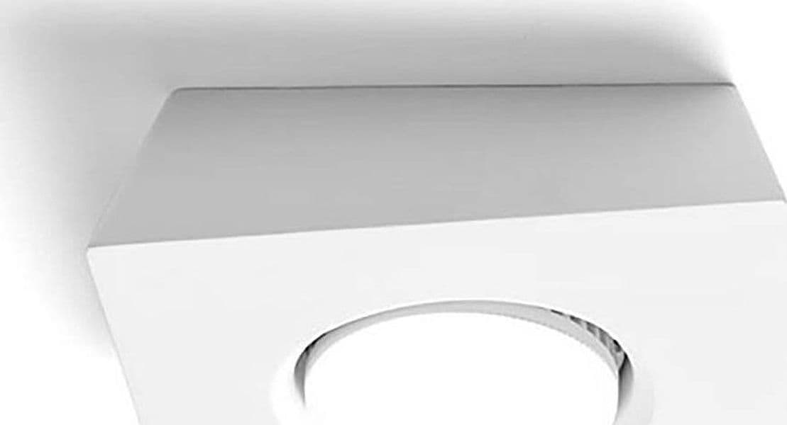 Plafoniera-Sforzin-Illuminazione-ANCHISE-T371-GX53-LED-gesso-bianco-lampada-soffitto