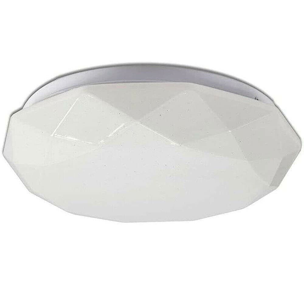 Plafoniera-Soffitto-36-W-Bianca-Lavorata-Puntini-Luce-6500k-3000k-4000k-C02-36