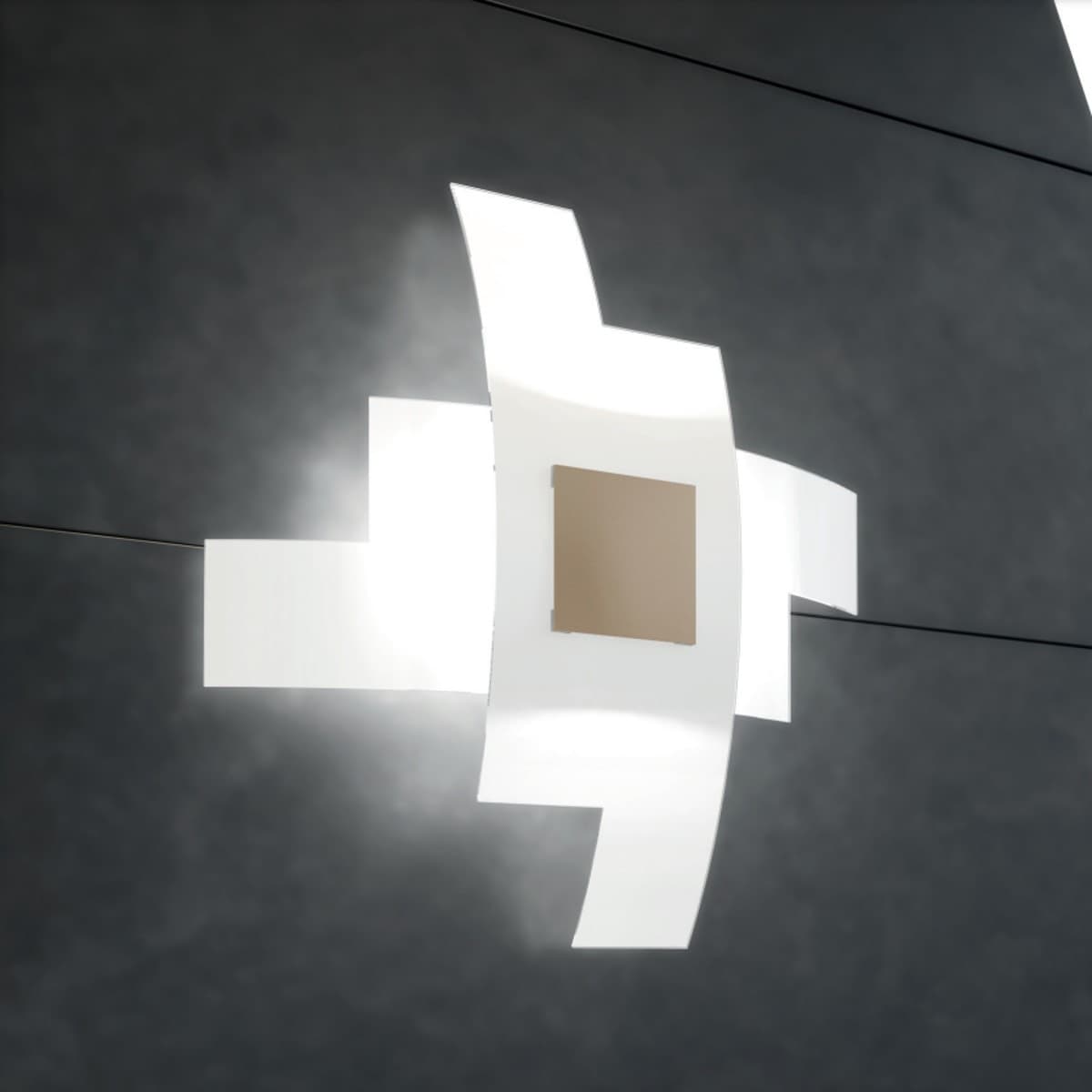 Plafoniera-Top-Light-TETRIS-COLOR-1121-E27-LED-75cm-vetro-lampada-parete-soffitto-moderna-interno