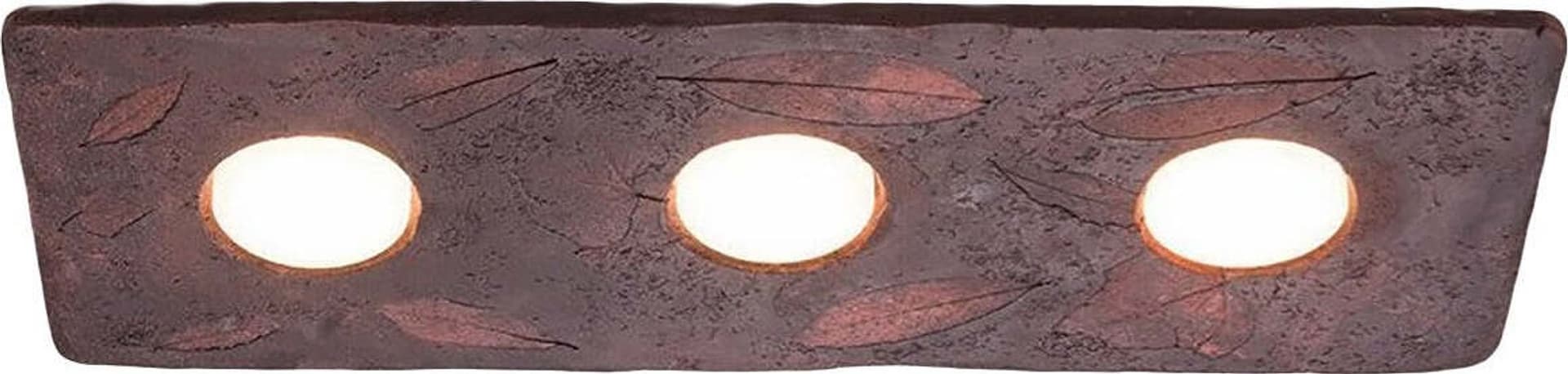 Plafoniera-Toscot-VIVALDI-1063-60x20-GX53-LED-galestro-terracotta-lampada-soffitto-classica-rustica-interno