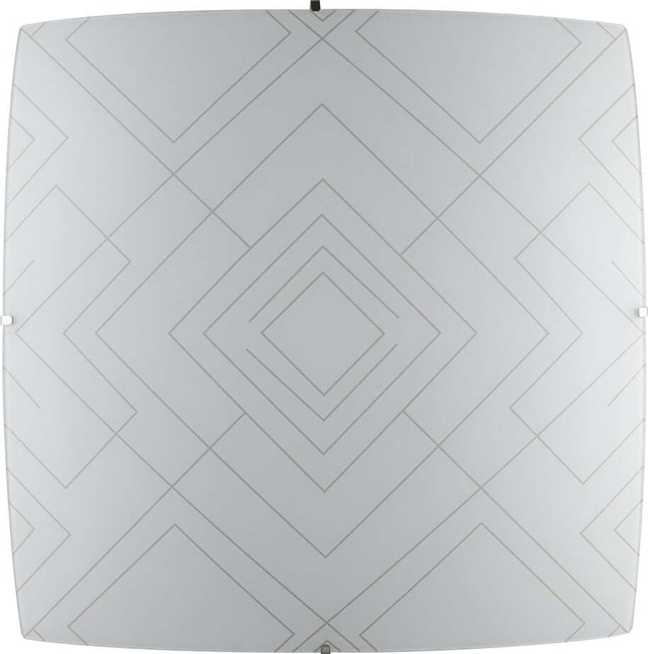 Plafoniera Vector Bianca 3Xe27 40X40Cm Illuminazione/Illuminazione per interni/Lampadari lampade a sospensione e plafoniere/Plafoniere Led Mall Home - Napoli, Commerciovirtuoso.it