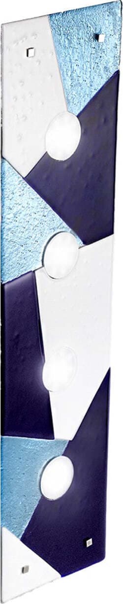 Plafoniera-vetro-blu-Familamp-TRIGONO-330-AG-MAXI-GX53-LED-lampada-soffitto-moderna-artigianale