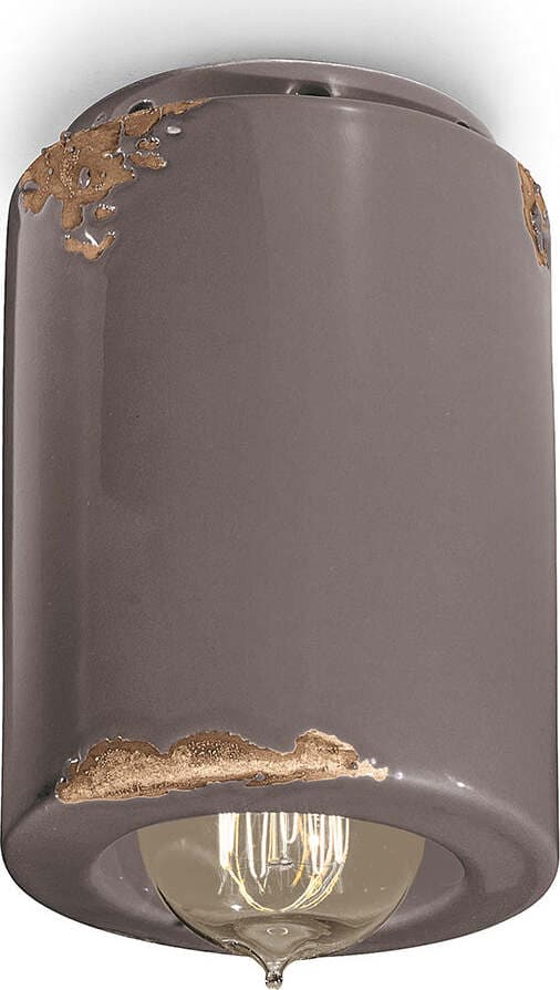Plafoniera-Vintage-Ceramica-Tortora-1-Luce-E14