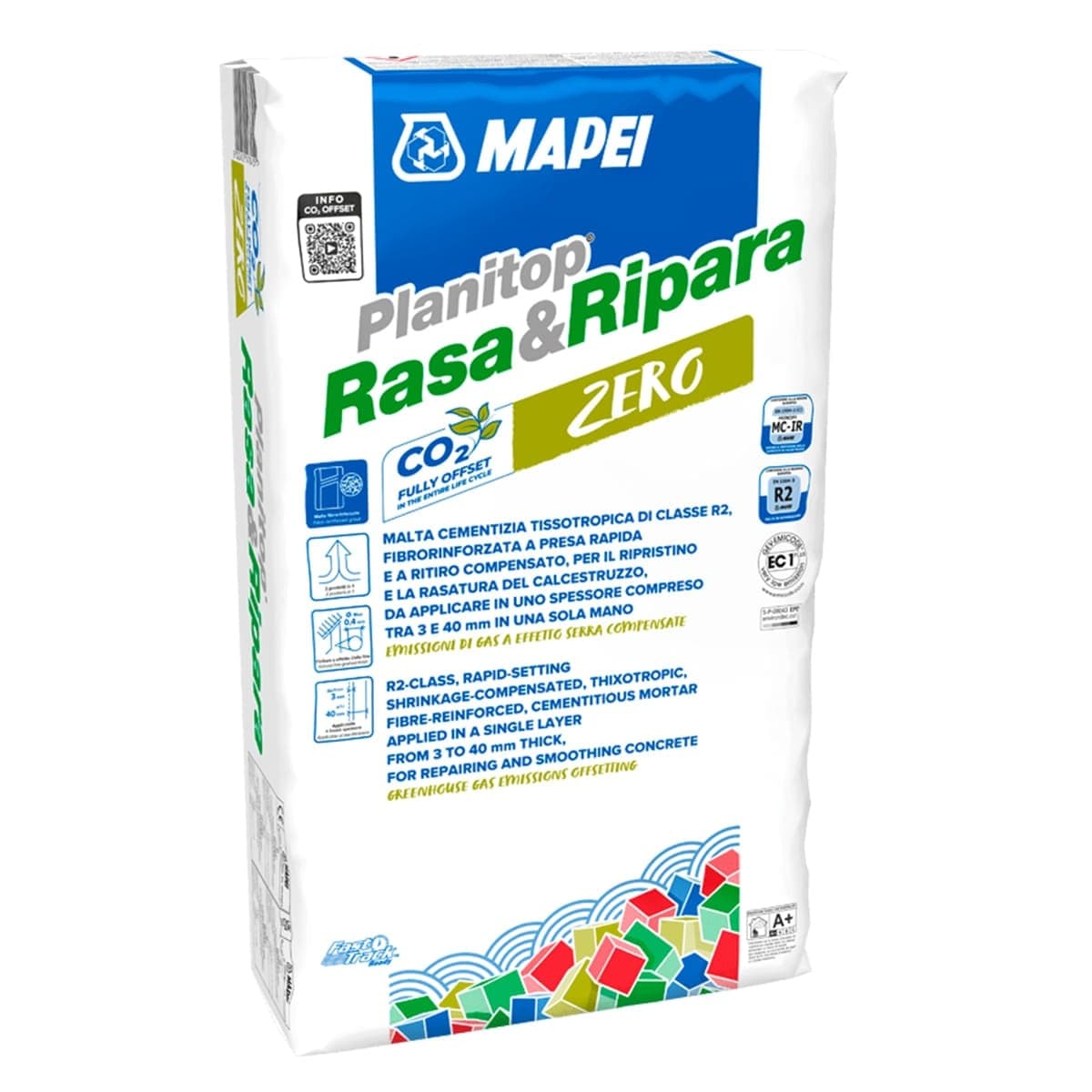 PLANITOP-RASA-&-RIPARA-ZERO-KG.5-Malta-cementizia-tissotropica-di-classe-R2-fibrorinforzata