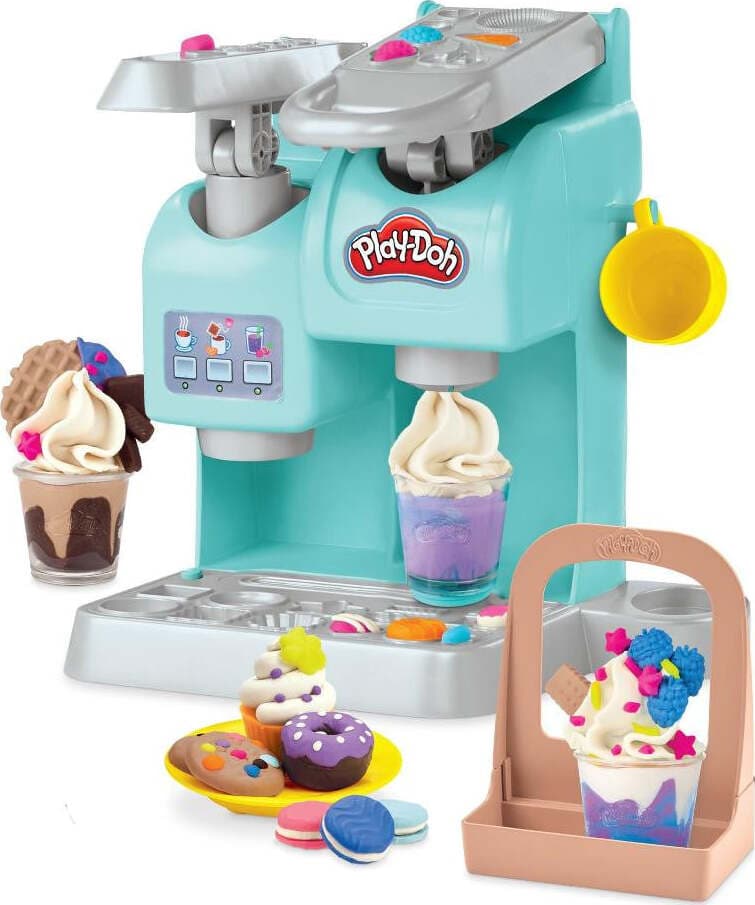 PLAY-DOH-F58365L0-La-Caffetteria-super-colorata-Confezione-difettosa-Play-Doh