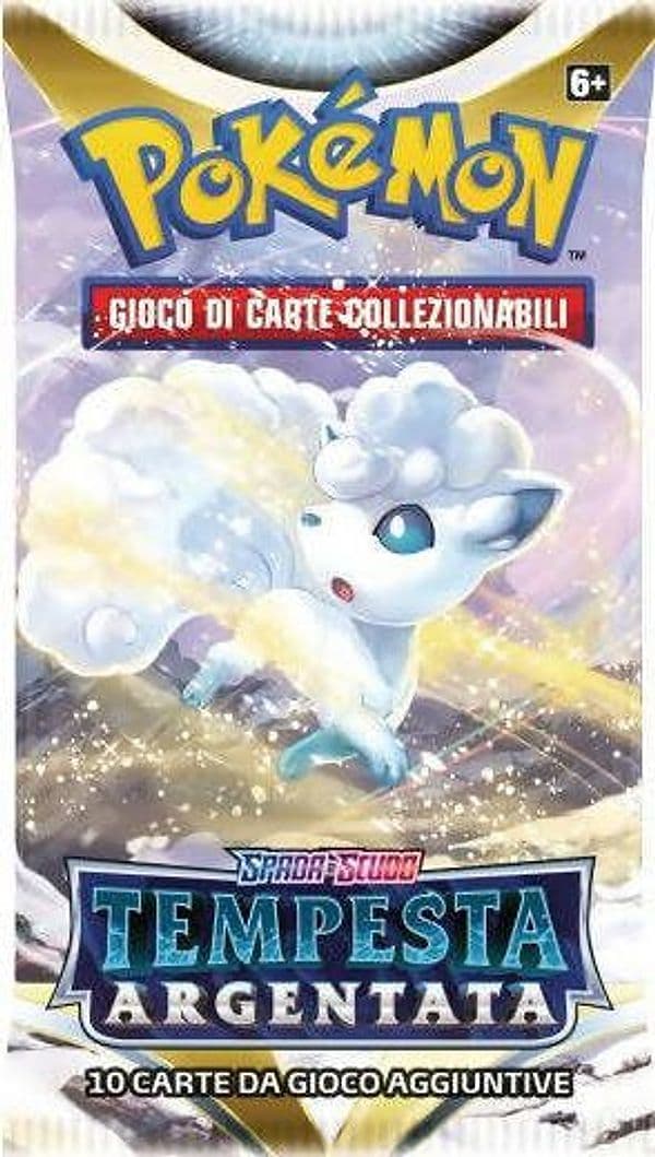 Pokemon - Bustina singola da 10 carte Spada E Scudo Tempesta Argentata Giochi e giocattoli/Giocattoli da collezione/Carte collezionabili adhesivi e accessori/Carte collezionabili singole Cartoleria Deja Vu - Crotone, Commerciovirtuoso.it