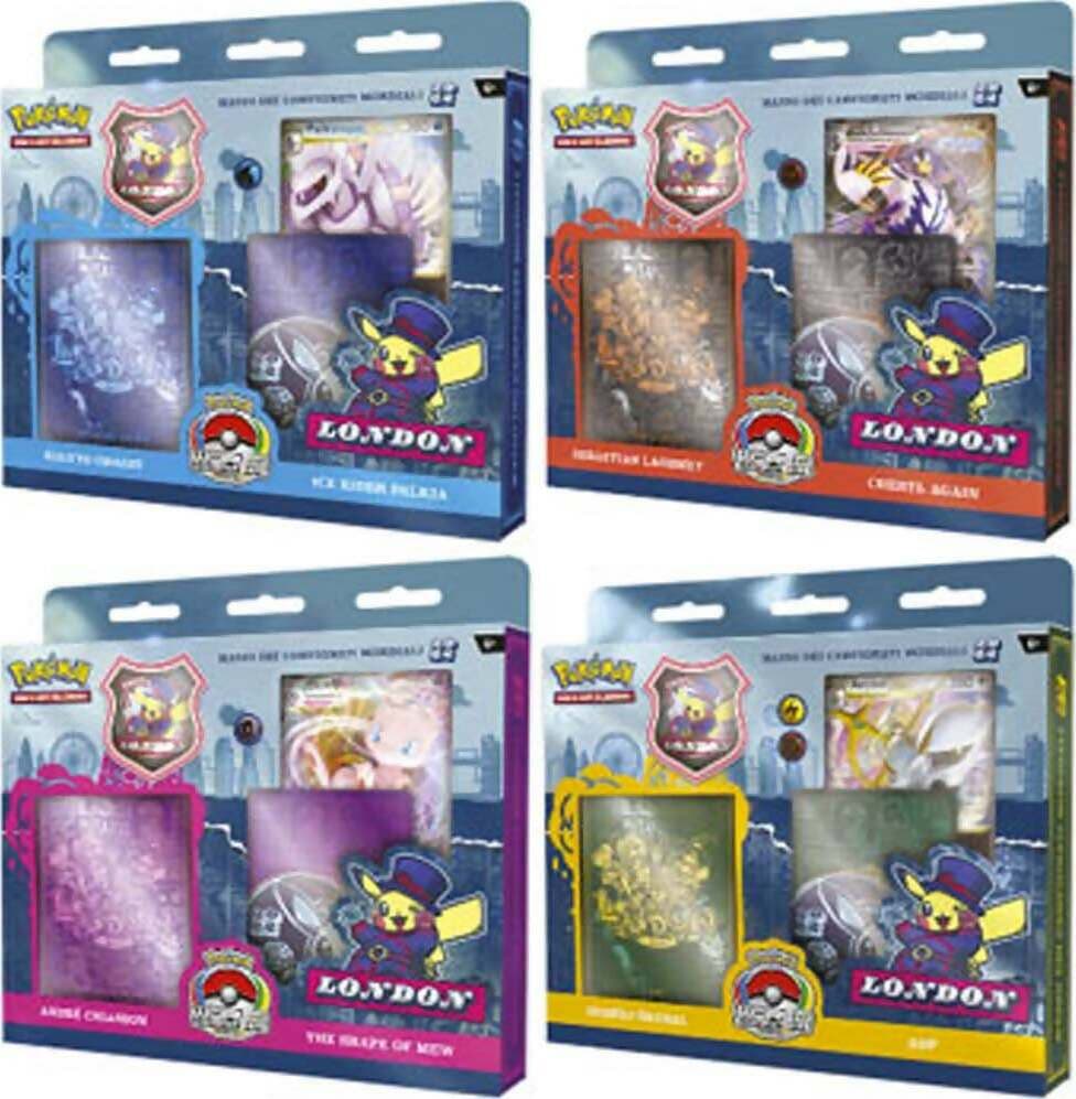 Pokemon - Campionati Mondiali 2022 Edizione in Italiano Giochi e giocattoli/Giocattoli da collezione/Carte collezionabili adhesivi e accessori/Carte collezionabili singole Cartoleria Deja Vu - Crotone, Commerciovirtuoso.it